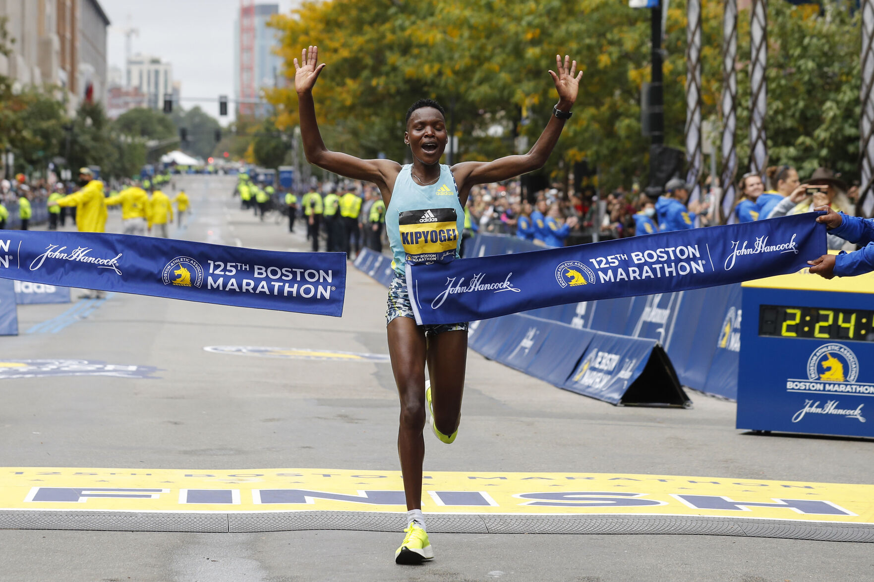 APTOPIX Boston Marathon